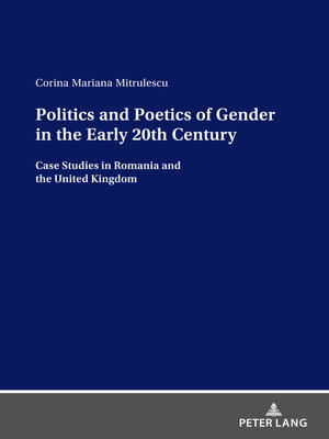 cover image of Politics and Poetics of Gender in the Early 20th Century